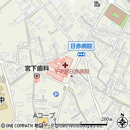下伊那赤十字病院（日本赤十字社）周辺の地図
