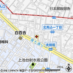 トヨタモビリティ東京馬込環七通り店周辺の地図