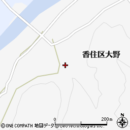 兵庫県美方郡香美町香住区大野357周辺の地図