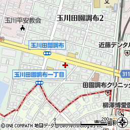 プルミエ田園調布周辺の地図