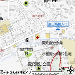 川崎個人タクシー協同組合北部事務所周辺の地図