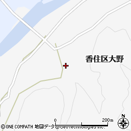 兵庫県美方郡香美町香住区大野356周辺の地図