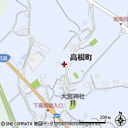 千葉県千葉市若葉区高根町454周辺の地図