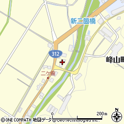 京都府京丹後市峰山町二箇1312-7周辺の地図