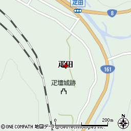 福井県敦賀市疋田周辺の地図