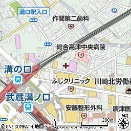 0秒レモンサワー 仙台ホルモン焼肉酒場 ときわ亭 溝の口店周辺の地図