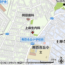 上麻生内科周辺の地図