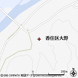 兵庫県美方郡香美町香住区大野373周辺の地図