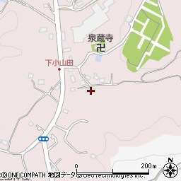 東京都町田市下小山田町1362周辺の地図