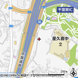 千葉県千葉市中央区星久喜町843周辺の地図