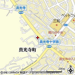 東京都町田市真光寺町1012周辺の地図