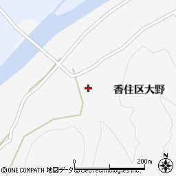 兵庫県美方郡香美町香住区大野390周辺の地図