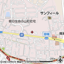 町田街道周辺の地図