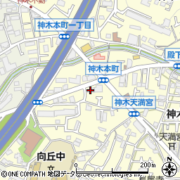 臨海セミナー　神木本町校周辺の地図