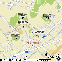 妙行寺周辺の地図