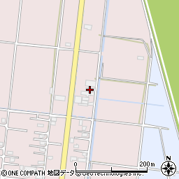 山梨県南アルプス市藤田2111周辺の地図