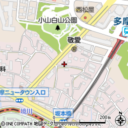 東京都町田市小山町3052-1周辺の地図