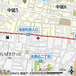 東京都大田区北馬込2丁目50周辺の地図