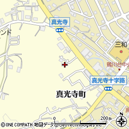 東京都町田市真光寺町989-1周辺の地図