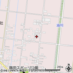 山梨県南アルプス市藤田1830-2周辺の地図