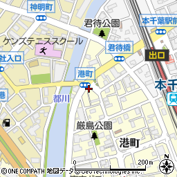 千葉県千葉市中央区港町9-1周辺の地図