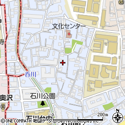 東京都大田区石川町1丁目4周辺の地図