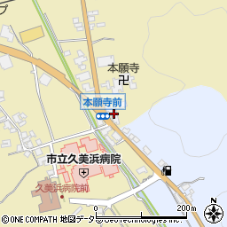 京都府京丹後市久美浜町71周辺の地図