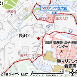 光越ハイツ周辺の地図