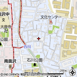 東京都大田区石川町1丁目8周辺の地図