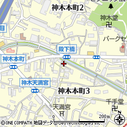 井田荘周辺の地図