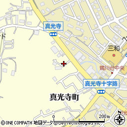 東京都町田市真光寺町989-2周辺の地図