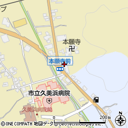 京都府京丹後市久美浜町71-7周辺の地図