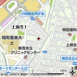 アジアンビストロ Dai 新百合ヶ丘店周辺の地図