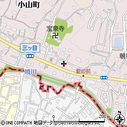 東京都町田市小山町3636周辺の地図