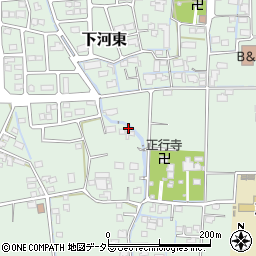 山梨県中央市下河東1886周辺の地図