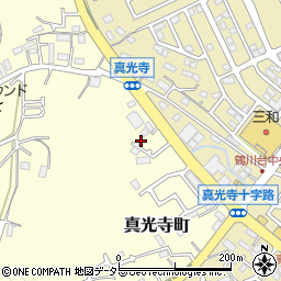 東京都町田市真光寺町989-7周辺の地図