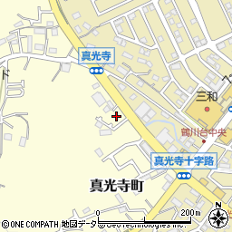 東京都町田市真光寺町879周辺の地図