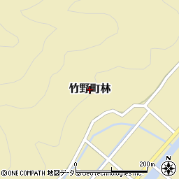 兵庫県豊岡市竹野町林周辺の地図