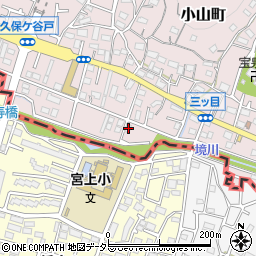 東京都町田市小山町4342周辺の地図