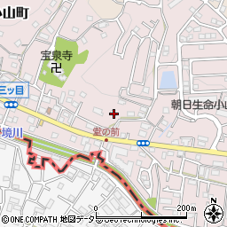 東京都町田市小山町3354-3周辺の地図