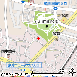 東京都町田市小山町3074-3周辺の地図