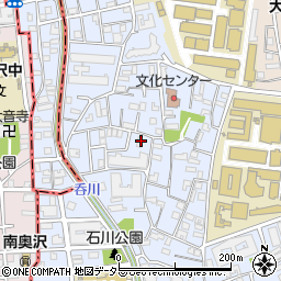 東京都大田区石川町1丁目9周辺の地図