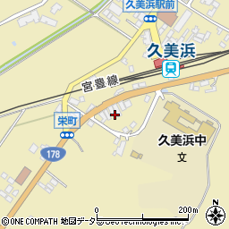 京都府京丹後市久美浜町1097-5周辺の地図