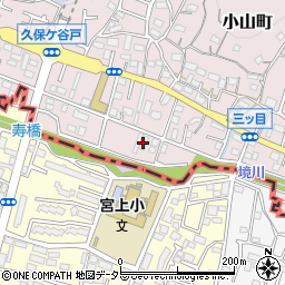 東京都町田市小山町4360周辺の地図