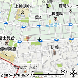 東京都品川区二葉4丁目23-12周辺の地図