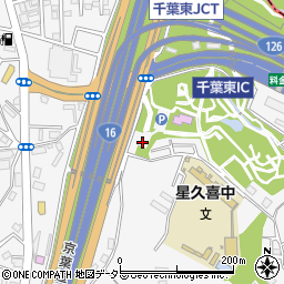 千葉県千葉市中央区星久喜町271周辺の地図