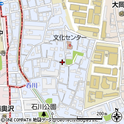 東京都大田区石川町1丁目周辺の地図