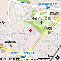 東京都町田市小山町3075-14周辺の地図