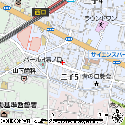 株式会社三共リホーム神奈川周辺の地図