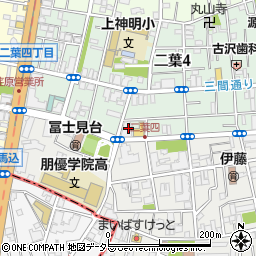 東京都品川区二葉4丁目23-1周辺の地図